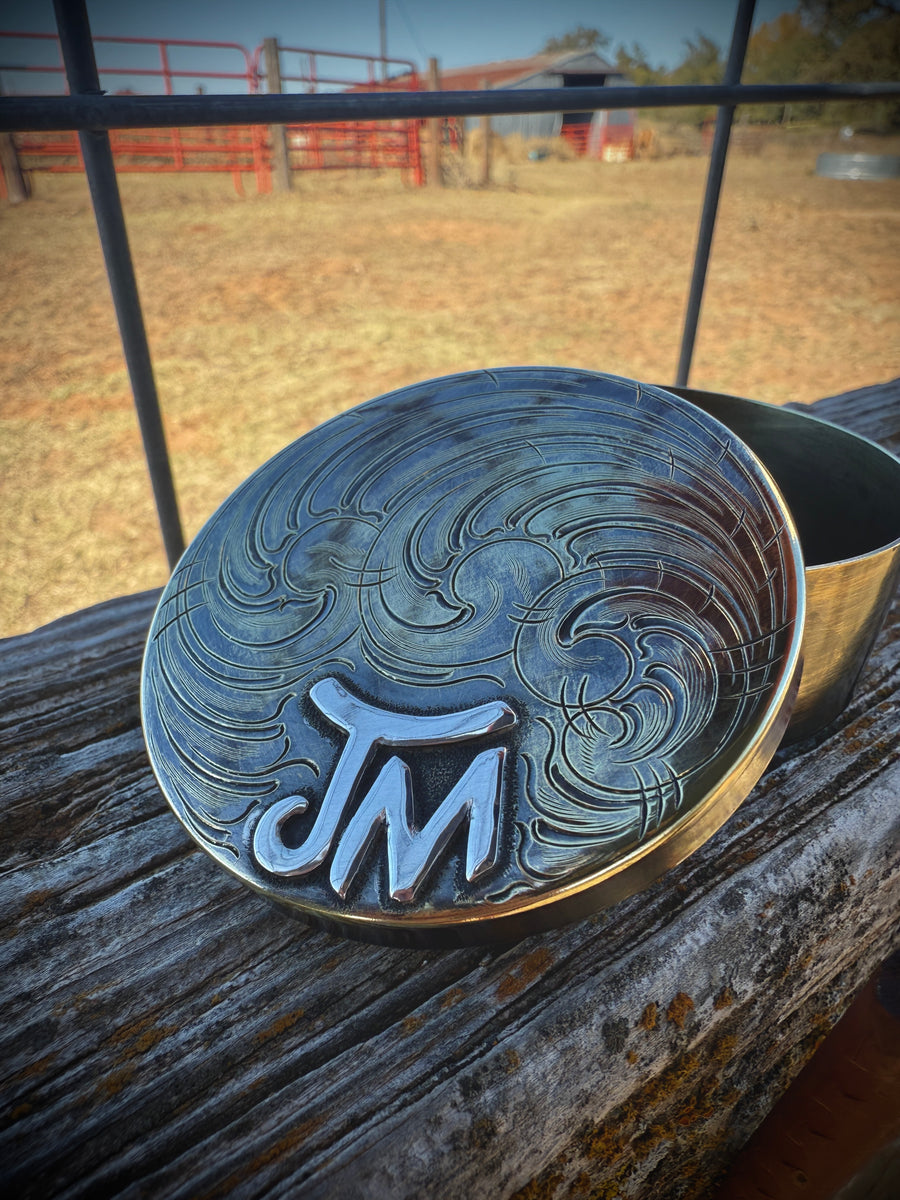 Brass Snuff Tin – Southern Silver Company