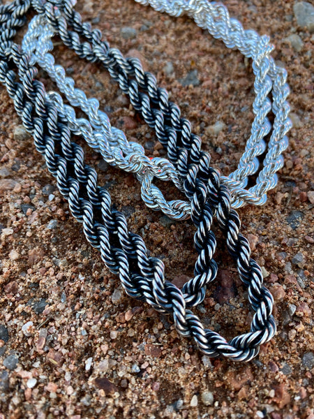 Gold & Silver Rope Chain – Southern Silver Company