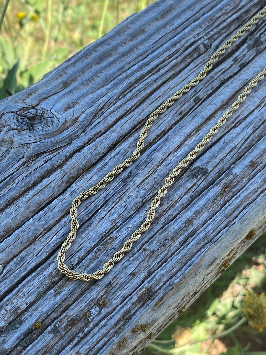 Gold Rope Chains – Southern Silver Company